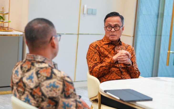Kepala BP BUMN sekaligus COO Danantara, Dony Oskaria, menggelar pertemuan dengan Direktur Utama PT Pupuk Indonesia Holding Company (PIHC)