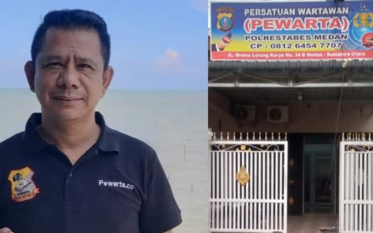 Ketua Pewarta Polrestabes Medan Chairum Lubis 