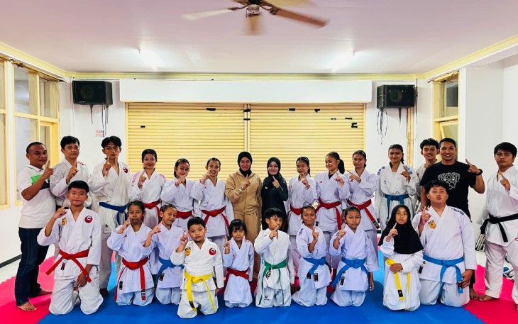 TIM Karate Binaan Kogartap II/Bandung Mengikuti Kejuaraan Nasional KASAU Cup 2026