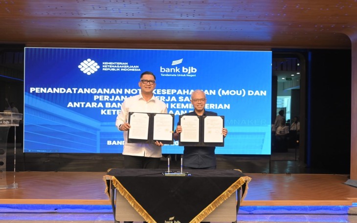 Kemnaker dan Bank BJB Jalin Kerja Sama Pengembangan Kompetensi SDM dan Layanan Perbankan