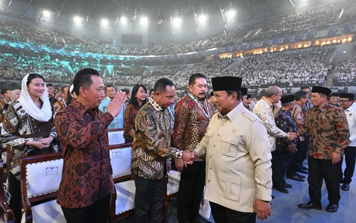 Panglima TNI Jenderal TNI Agus Subiyanto menghadiri Puncak Peringatan Hari Koperasi ke-79 Tahun 2026 