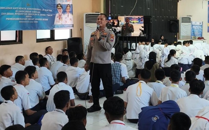 Edukasi pelajar di wilayah Polresta Sidoarjo