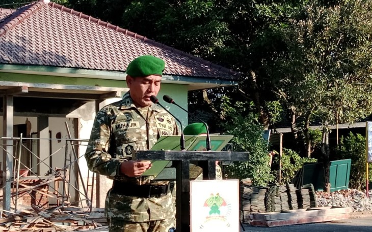 Kasdim 0801/Pacitan Mayor Inf Muhajir TS