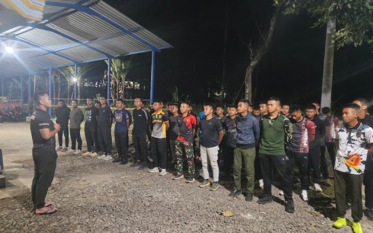 Apel malam satgas TMMD ke-129 Kodim 0821/Lumajang