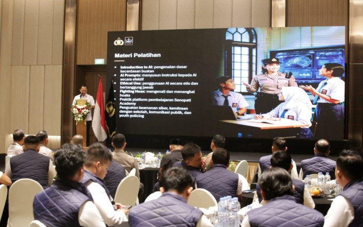 Polri Gelar Training of Trainers Program Paham AI, Perkuat Literasi Digital Pelajar