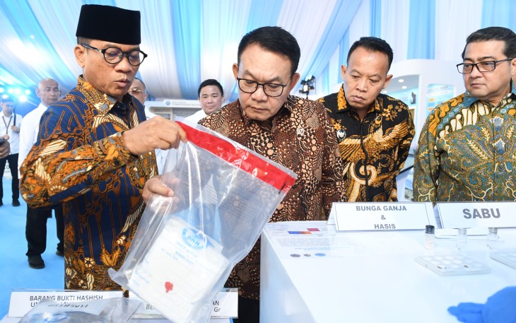 Mendes Hadiri Peringatan Hari Anti Narkotika Internasional, Komitmen Wujudkan Desa Bersinar