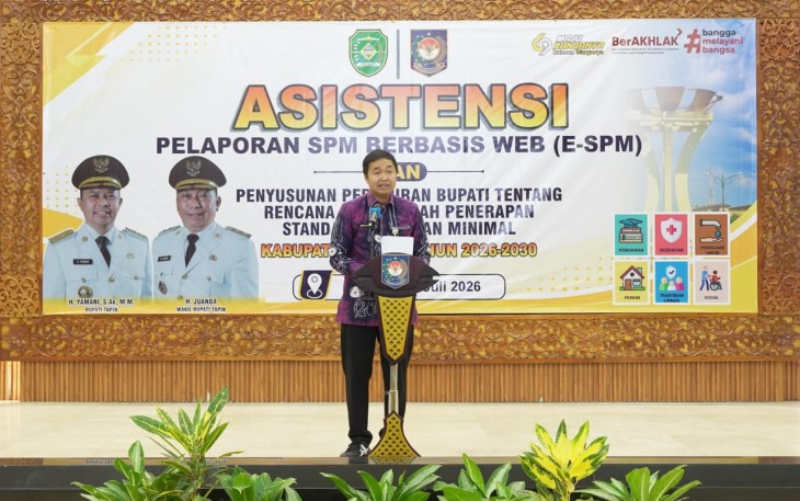 Asistensi dibuka oleh Kepala Bagian Perencanaan Ditjen Bina Pembangunan Daerah, Gunawan Eko Movianto