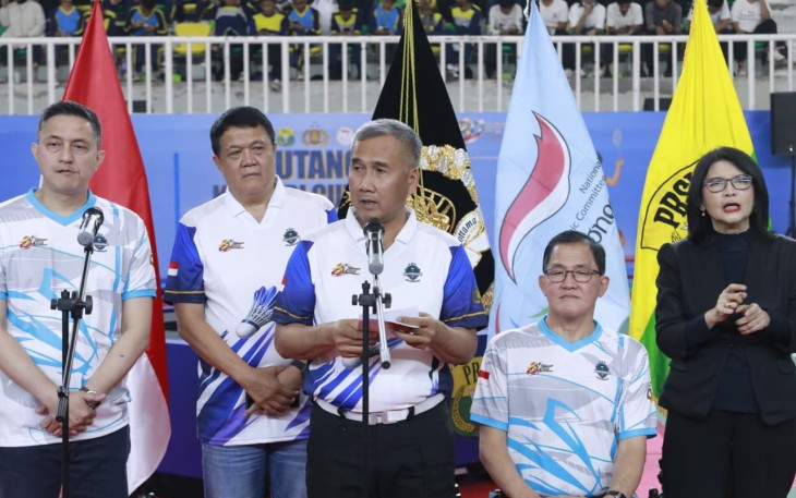 Pembukaan turnamen Bulutangkis Kapolri Cup 2026
