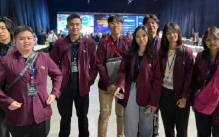 Mahasiswa School of Computer Science BINUS University Tampil di Ajang Internasional AI in Healthcare Hackathon 2026 di Uzbekistan