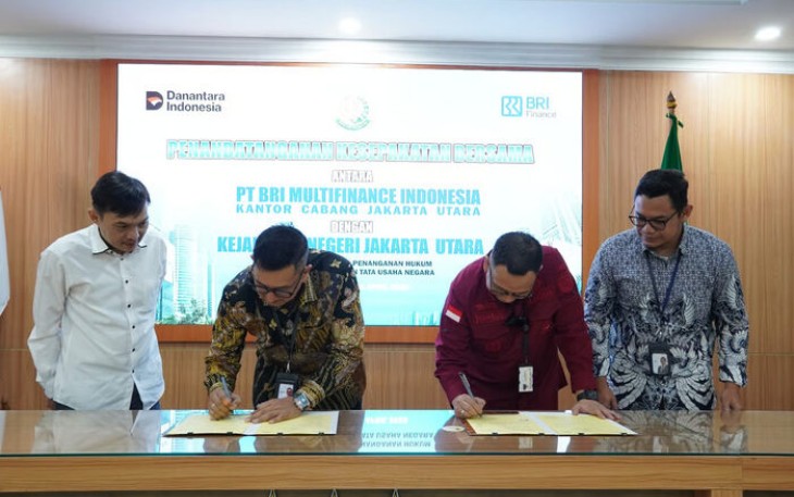 Perkuat Mitigasi Risiko Hukum, BRI Finance Kerja Sama dengan Kejari Jakarta Utara