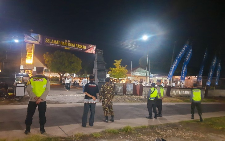 Polres Malang Siagakan Ratusan Personel Layanan Pengamanan Ibadah Paskah