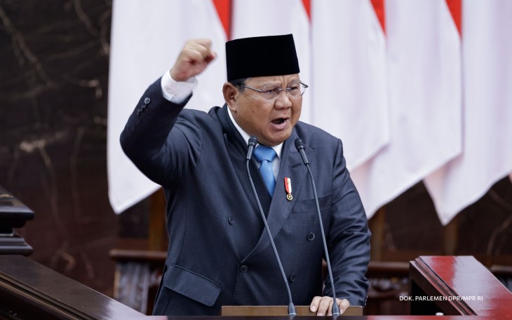 Presiden Republik Indonesia (RI), Prabowo Subianto menyampaikan Kerangka Ekonomi Makro (KEM) dan Pokok-Pokok Kebijakan Fiskal (PPKF) RAPBN Tahun Anggaran 2027 dalam Sidang Paripurna