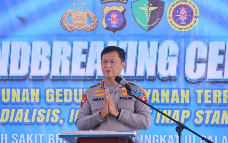 Kapolda Kalteng Irjen Pol Iwan Kurniawan, S.IK., M.Si
