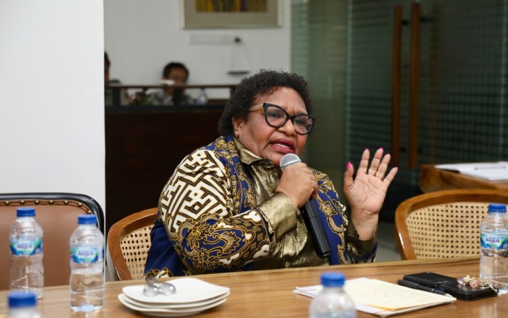 Wakil Menteri Dalam Negeri (Wamendagri) sekaligus Wakil Ketua Umum Persatuan Intelegensia Kristen Indonesia (PIKI) Ribka Haluk