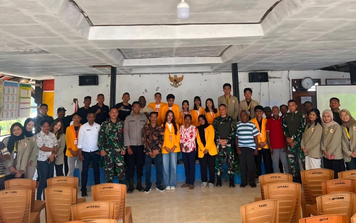 Yonarmed 12 Kostrad Dukung Pemberdayaan Masyarakat Melalui Sosialisasi dan KKN Kolaborasi di Tulakadi