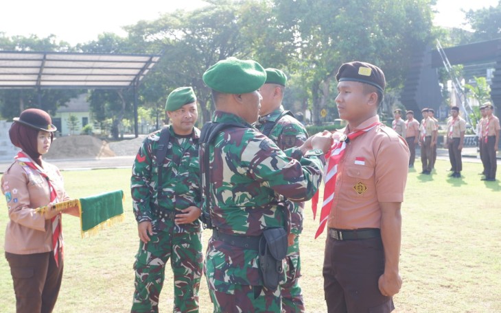 Kodim 0801/Pacitan Resmi Tutup Kegiatan Persami KKRI 