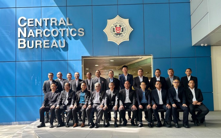  Kepala BNN RI Suyudi Ario Seto bersama jajaran melakukan audiensi strategis dengan Central Narcotics Bureau (CNB) Singapura dalam rangka memperkuat kerja sama bilateral menghadapi ancaman peredaran gelap narkoba lintas negara pada Selasa (20/1), di Singapura