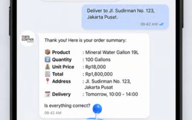 transcosmos Indonesia Luncurkan Generative AI Chatbot