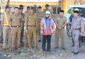 Walikota Bengkulu Helmi Hasan kembali memantau progres pembangunan jalan Kota Bengkulu