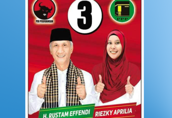 Rustam Effendi dan Riezky Aprilia