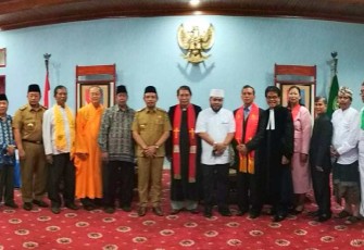  Wali Kota Bengkulu Helmi Hasan gelar rapat bersama Forum Kerukunan Umat Beragama (FKUB) Kota Bengkulu.