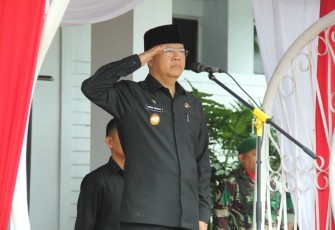 Plt Gubernur Bengkulu Rohidin Mersyah hadir dan pimpin Upacara Peringatan Hari Pahlawan Ke-73 10 November 2018 di Provinsi Bengkulu.