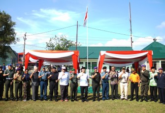 Gubernur Bengkulu Rohidin Mersyah hadiri upacara pembukaan Diksarmil Menwa Mahadwiyudha XVI.