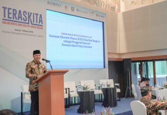 Paparan Gubernur dalam dialog 'Teras Kita' bersama Kompas dan Kagama