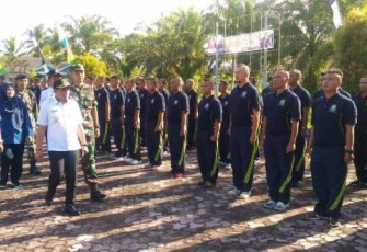 Wakil Wali Kota Bengkulu Dedy  Wahyudi Cek Kesiapan Petugas Damkar 