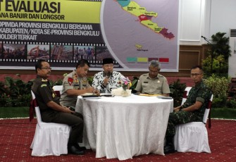 Gubernur Bengkulu Rohidin Mersyah Berikan Arahan 