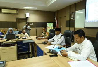 Sekretaris Daerah Kabupaten Kampar Yusri Pimpin Rapat Persiapan Peringatan Harkitnas 