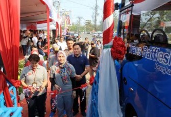 Bus Rapid Transit  Trans Rafflesia Bengkulu Dioprasikan 