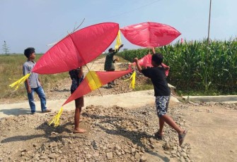 Berkat TMMD Tegal, Anak anak semakin bebas bermain