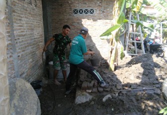 Jambanisasi TMMD Reguler 105 Kodim 0723 Klaten Di Jimbung