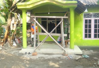 Rumah Kusnah Mulai Bersinar Berkat TMMD Kodim Klaten