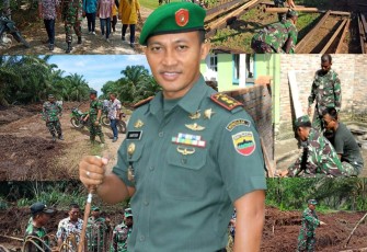 Dandim 0209/LB Letkol Inf Santoso