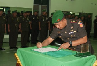 Letkol Minarso Komandan Kodim 0723 Klaten Yang Baru 