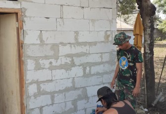 Satgas TMMD Uji Coba Sumur Pompa Jamroh