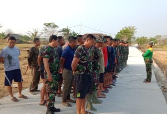 TMMD Kronjo Satgas Mulai Rapihkan Posko