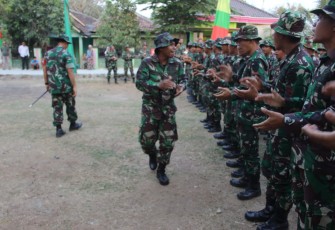 Tim Korsik Kodim Tigaraksa  Siap Iringi Upacara Penutupan TMMD