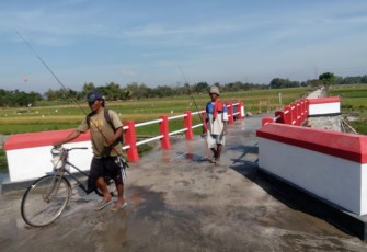 Nelayan Desa Jimbung Menuju Rowo Jombor Kini Tak Lagi Beputar 5 KM