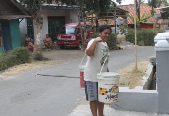 Kelangkaan Air di Desa Cilibang Karena Kemarau