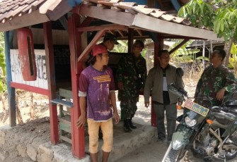 TNI Kodim Cilacap Imbau Warga Aktifkan Kembali Siskamling