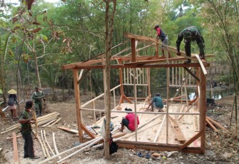 Pra TMMD 106 Kodim Cilacap di Desa Cilibang 