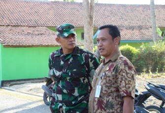 Kasdim Cilacap dan Kades Cilibang Matangkan Persiapan TMMD 106