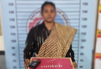 Pelaku usai Dibekuk Polisi