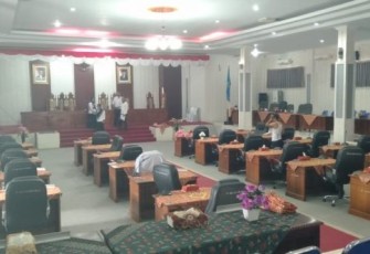 Persiapan Pelantikan Anggota Dewan Terpilih 