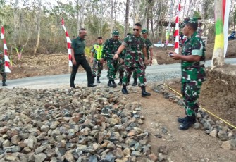 Dandim Cilacap Cek Langsung Persiapan TMMD 106 di Desa Cilibang