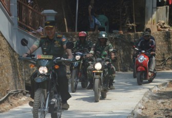 Dandim beserta Kasdim tinjau langsung kesiapan penutupan TMMD