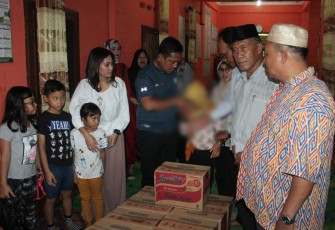 Kapolres Asahan Serahkan Bantuan Sembako Kepada Panti Asuhan Muhammadiyah